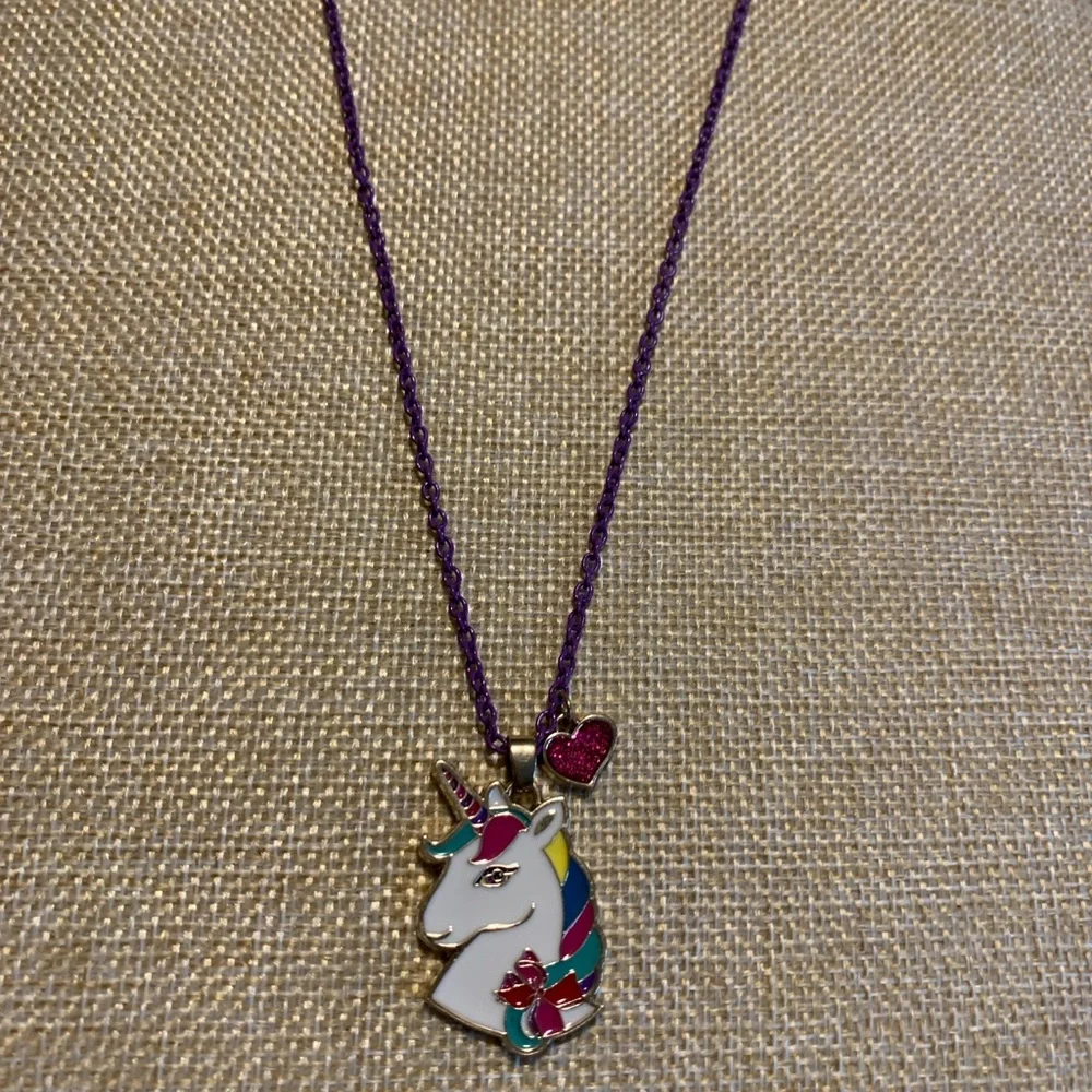 Jo Jo Siwa, You Be You unicorn necklace by Nickelodeon